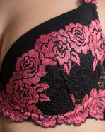 Load image into Gallery viewer, Bicolor Panties 14-827 Black
