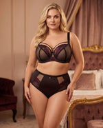 Load image into Gallery viewer, Fashion Panties 267-401 Chocolate
