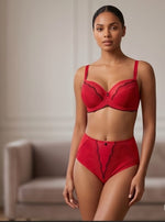 Load image into Gallery viewer, Fashion Panties 2833-701 Red
