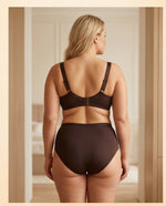 Load image into Gallery viewer, Fashion Bra 369-401B Chocolate
