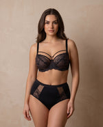 Load image into Gallery viewer, Fashion Bra 369-809 Black
