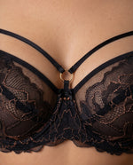 Load image into Gallery viewer, Fashion Bra 369-809 Black
