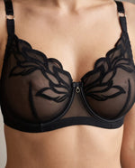 Load image into Gallery viewer, Fashion Bra 477-618 Black

