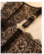 Load image into Gallery viewer, Bralet Bra 48-380 Black
