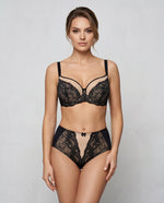 Load image into Gallery viewer, Fashion Bra 715-1 Black

