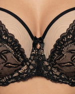 Load image into Gallery viewer, Fashion Bra 715-1 Black
